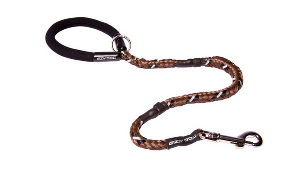 EZYDOG GUINZAGLIO ESTENSIBILE "MUTLEY" MARRONE
