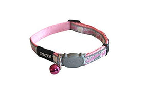 ROGZ PINK REFLECTIVE DOG COLLAR
