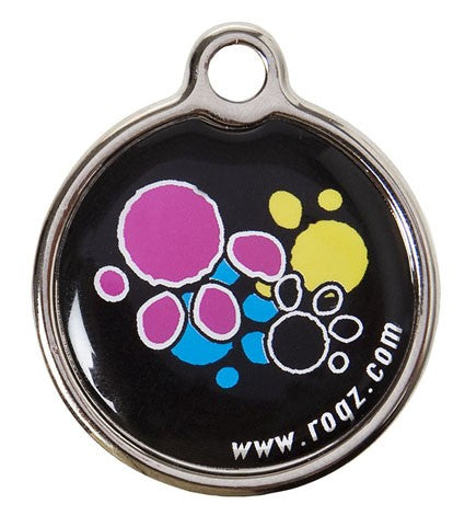 ROGZ ID TAGZ MEDAILLEN-ANHÄNGER IN NEONCHROM