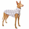 FLEECE T-SHIRT "SOFA HACHICO JUMPER 03" GRAY FOR PLI, WHIPPET AND GREYHOUND