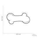 MY FAMILY BLUE GLITTER BONE "SHINE" DOG TAG-2
