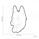 MY FAMILY "GERMAN SHEPHERD" DOG TAG-2