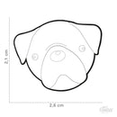 MY FAMILY "PUG" DOG TAG-2