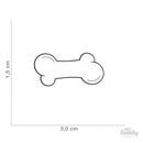 MY FAMILY BLUE GLITTER BONE "SHINE" DOG TAG-3