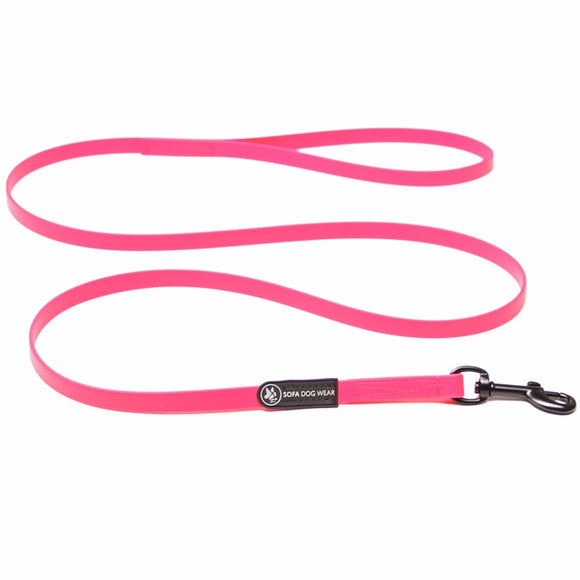 LEINE AUS BIOTHAN "SOFA" NEON PINK 