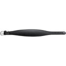 SCHWARZES "HUNTER COLLAR SUPER SOFT" LEDERHALSBAND FÜR PLI, WHIPPET, GALGO UND WINDHUND -3