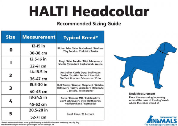 HALTI HEADCOLLAR FOR TRAINING DOGS 