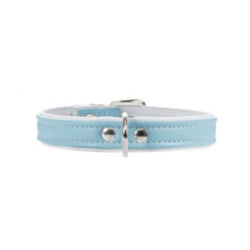 HUNTER COLLAR MODERN ART BLUE AND WHITE