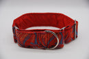 "RED PEACOCK" MARTINGALHALSBAND FÜR WHIPPET UND WINDHUND-2