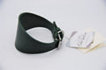 GREEN VEGETABLE TANNED LEATHER COLLAR FOR PLI, WHIPPET AND SIGHThounds
