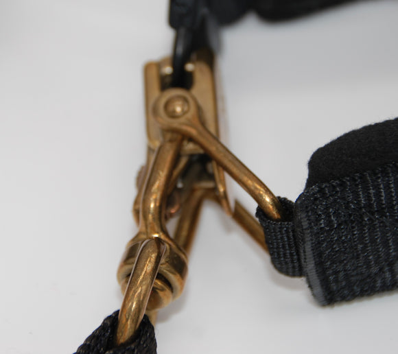 GUINZAGLIO IN NYLON E COLLARE A SGANCIO RAPIDO NERO