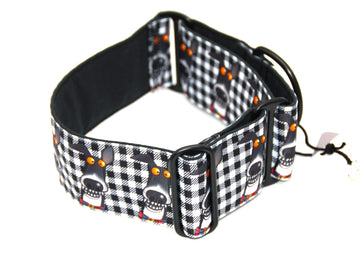 MARTINGALE COLLAR "CRAZY ROXY" FOR WHIPPET AND SIGHThound