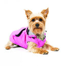 WASSERDICHTER HUNDE "CANADA POOCH" ROTER PONCHO GRÖSSE 12-3