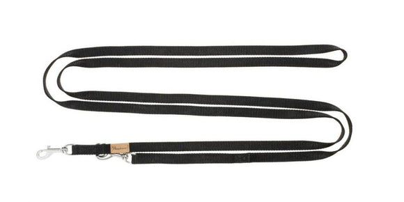 HAQIHANA BLACK EXTENSIBLE LEASH