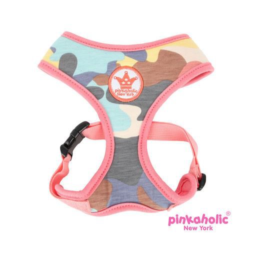 PINKA HOLIC PETTORINA CANE PINK CAMO