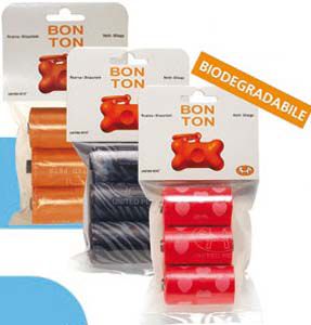 Bon Ton Nano Sacchetti Biodegradabili 3 rotolini da 10 pz