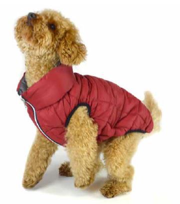 UP "POLAR JACKET" RED DUVET FOR DOGS