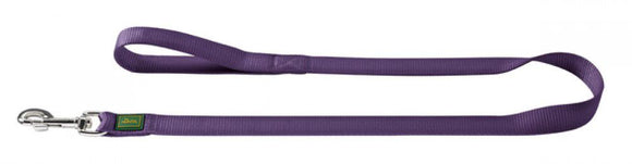HUNTER LEASH NYLON 20/100 PURPLE 