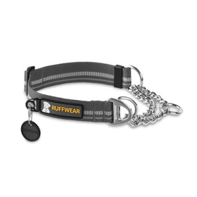 COLLARE NYLON SEMI-STROZZO CHAIN REACTION GRANITE GRAY L