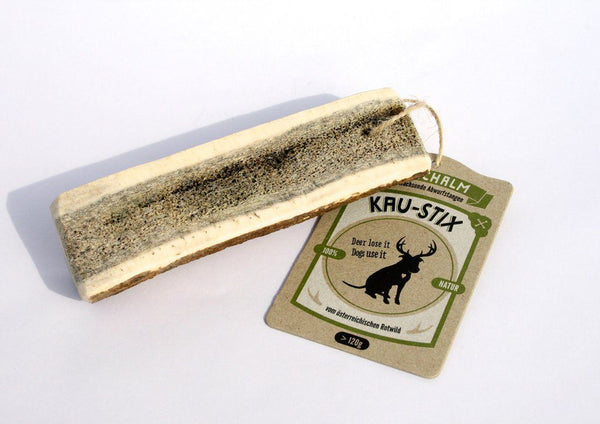 SNACK WITH MINERALS FOR DOGS "HALF DEER HORN"
