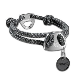 COLLARE NYLON KNOT A COLLAR TWILIGHT GRAY L