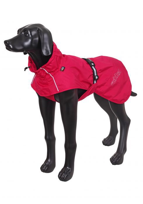 RUKKA REGENMANTEL FÜR HUNDE "HASE REGENJACKE" ROSA