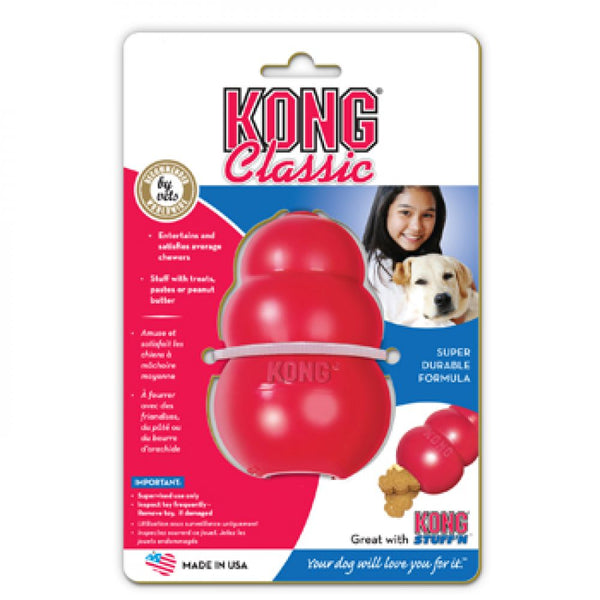 CLASSIC KONG TOY ROSSO PICCOLO