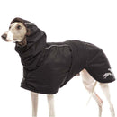 SCHWARZER WINTERMANTEL "SOFA ELVIS" FÜR WHIPPET-3