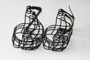 PVC MUZZLE FOR GREYHOUND - LIGHT BLACK-3