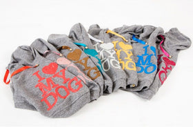 SILICONE SUMMER SWEATSHIRT I LOVE MY DOG HAPPYSUMMER GRAY YELLOW WRITTEN