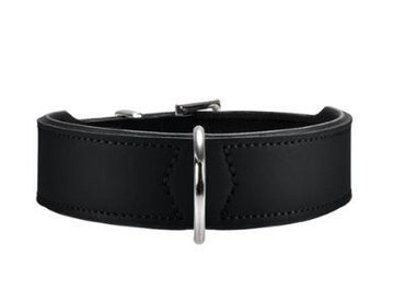 HUNTER COLLARE PELLE BASIC NERO CM 50