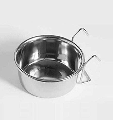 SCHÜSSEL MIT EDELSTAHLHAKEN DIAM. 9