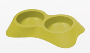 "CANDY" DOUBLE PLASTIC BOWL