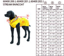 RUKKA IMPERMEABILE PER CANI "STREAM RAINCOAT" GIALLO-10