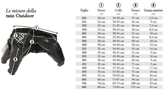 HURTTA TUTA IMPERMEABILE PRO NERA 22 CM (221)