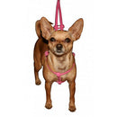 HIP DOGGIE HUNDEGESCHIRR CHARM STEP-IN ROSA MIKROWILDLEDER-1