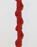 "ITALIAN ROPE LEGAME" BRAIDED LEASH RED PASSION