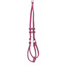 HIP DOGGIE HUNDEGESCHIRR CHARM STEP-IN ROSA MIKROWILDLEDER-2