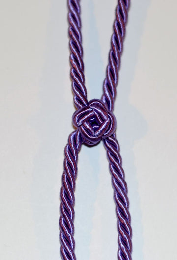 PURPLE "ITALIAN ROPE EASY" BRAIDED LEASH