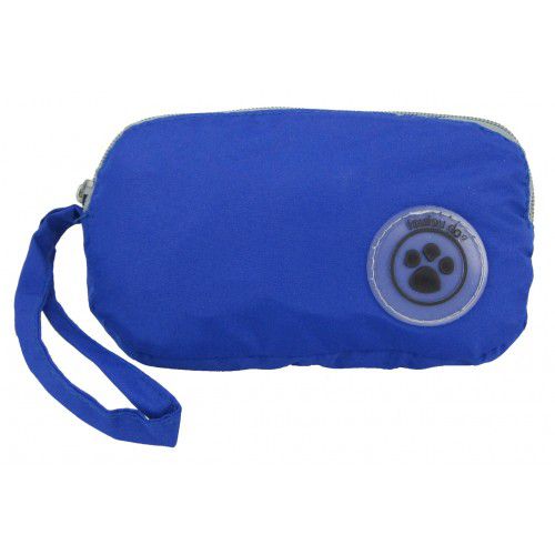 WATERPROOF FOUFOU DOG RAINY DAY BLUE PONCHO