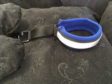 BLAUES HALSBAND "SPECIAL EDITION SUPER SOFT".