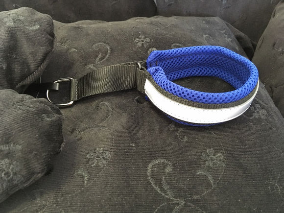 BLAUES HALSBAND "SPECIAL EDITION SUPER SOFT".