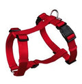 RED "H" SHAPED NYLON HARNESS FOR DOGS
